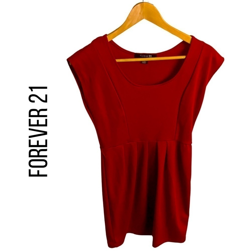 Forever 21 NWT Red A-Line Dress| Medium